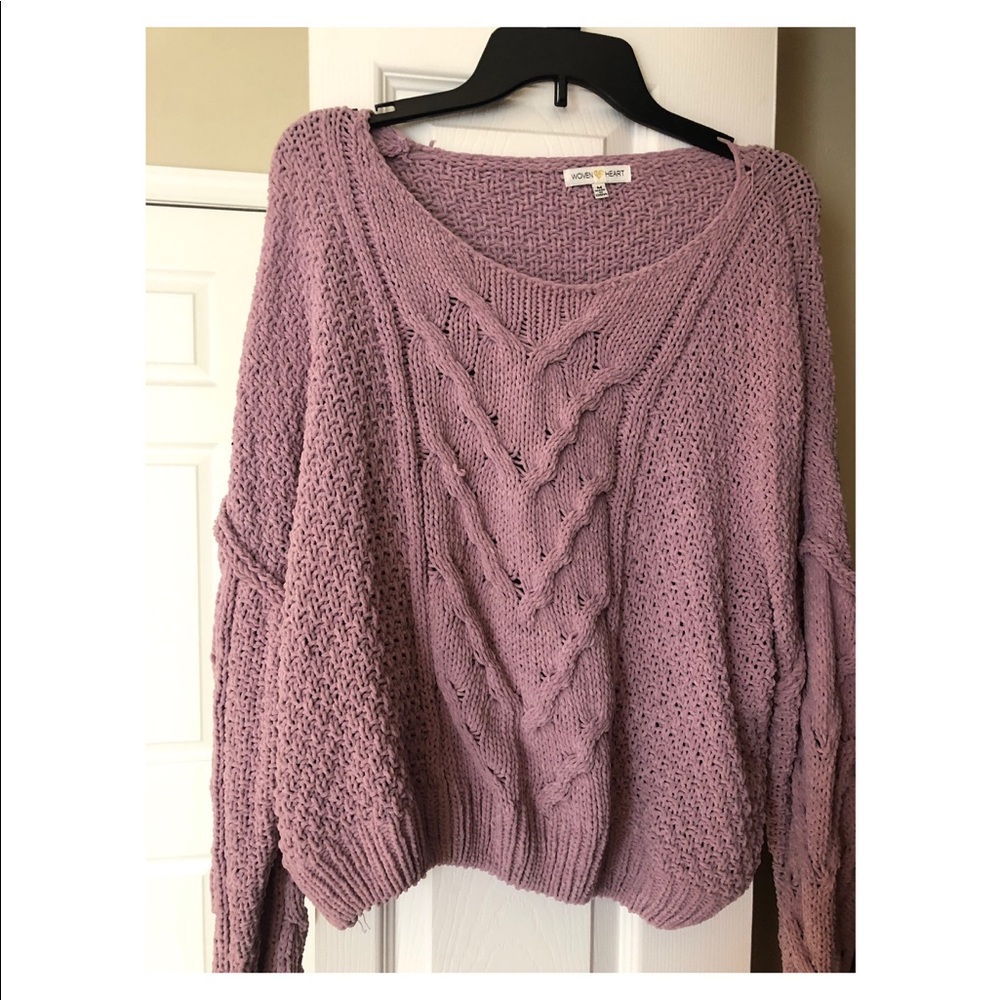 Purple Sweater!